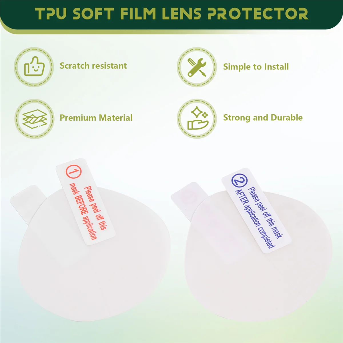 A45U for Screen Protective Film VR Lens Protector Covers HD Film Anti-Scratch for