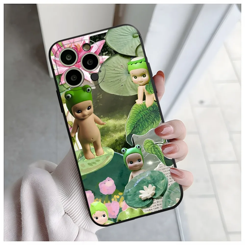 Sonny angel nature art Phone Case for iphone 14 15ProMax 11 13 12 Pro Xs Max Mini Xr X 7 8 6 6s Plus Shell Coque