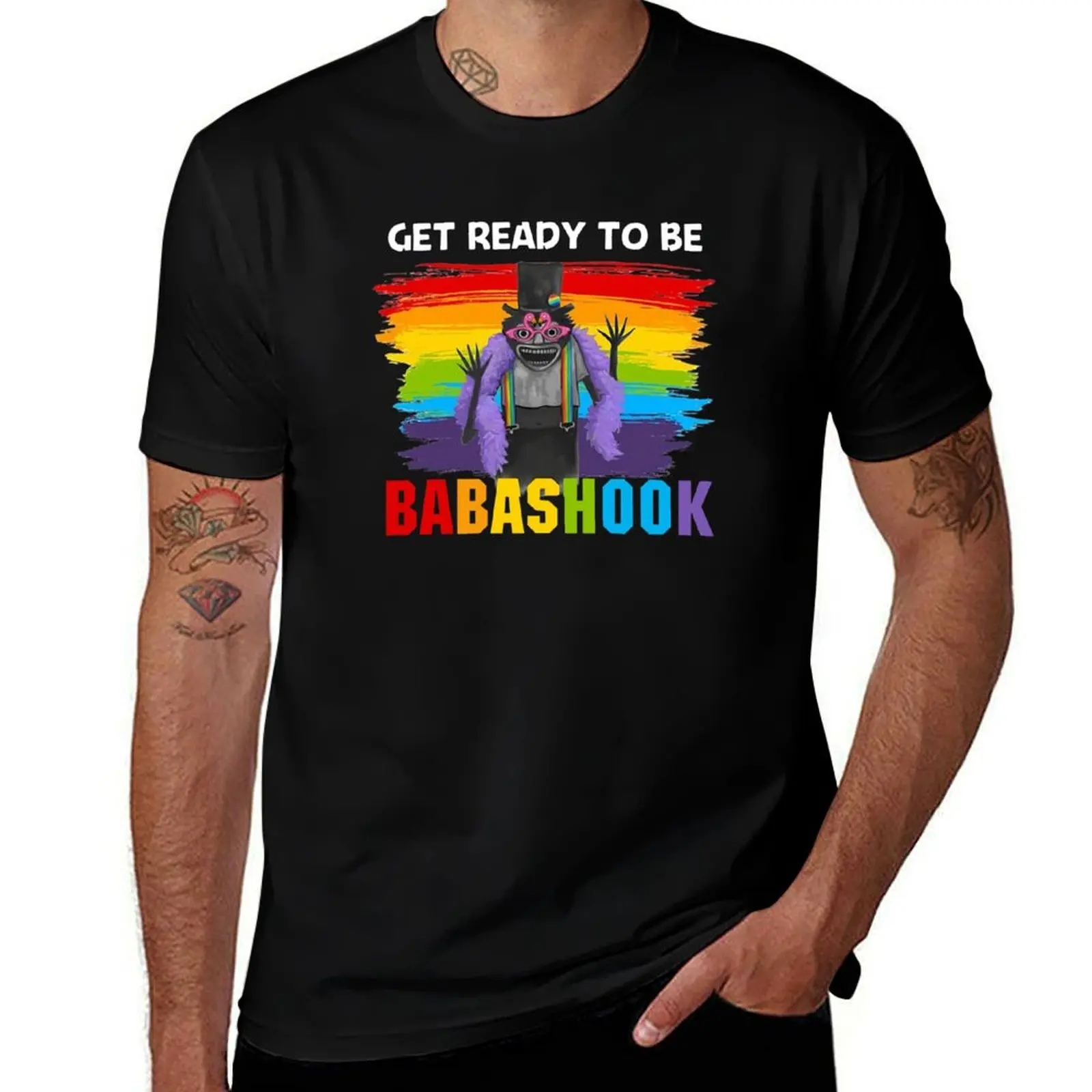 

LGBT GET READY TO BE BABASHOOK T-Shirt aesthetic clothes vintage graphic tee men tshirt