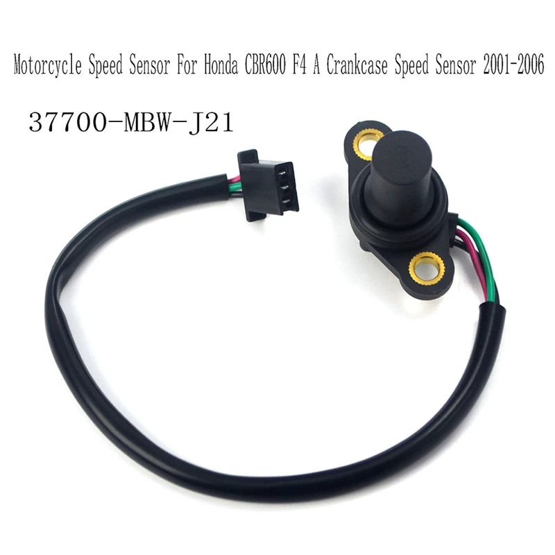 37700-MBW-J21 Motorcycle Speed Sensor For Honda CBR600 F4 A Crankcase Speed Sensor 2001-2006