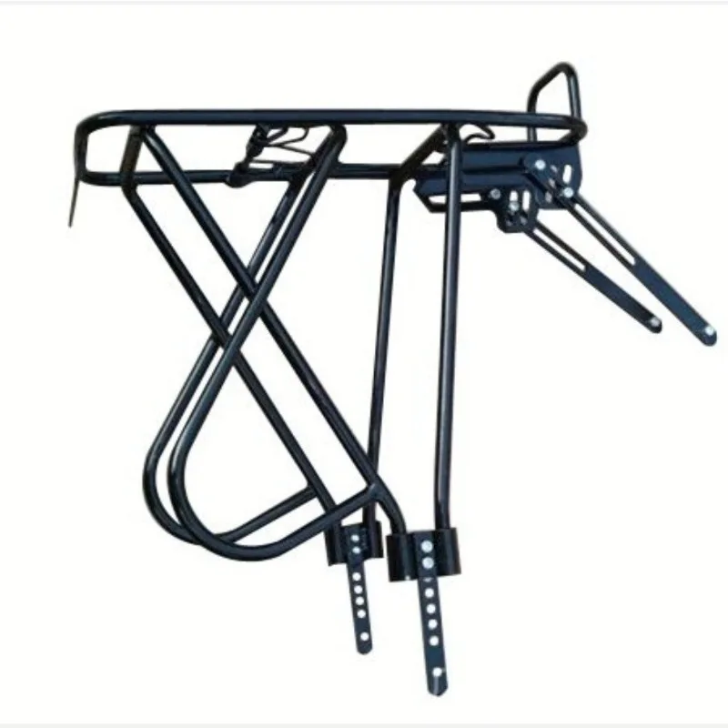 Mountain bike rear seat rack can carry adults, bicycle rack, iron rack 16-26 inches