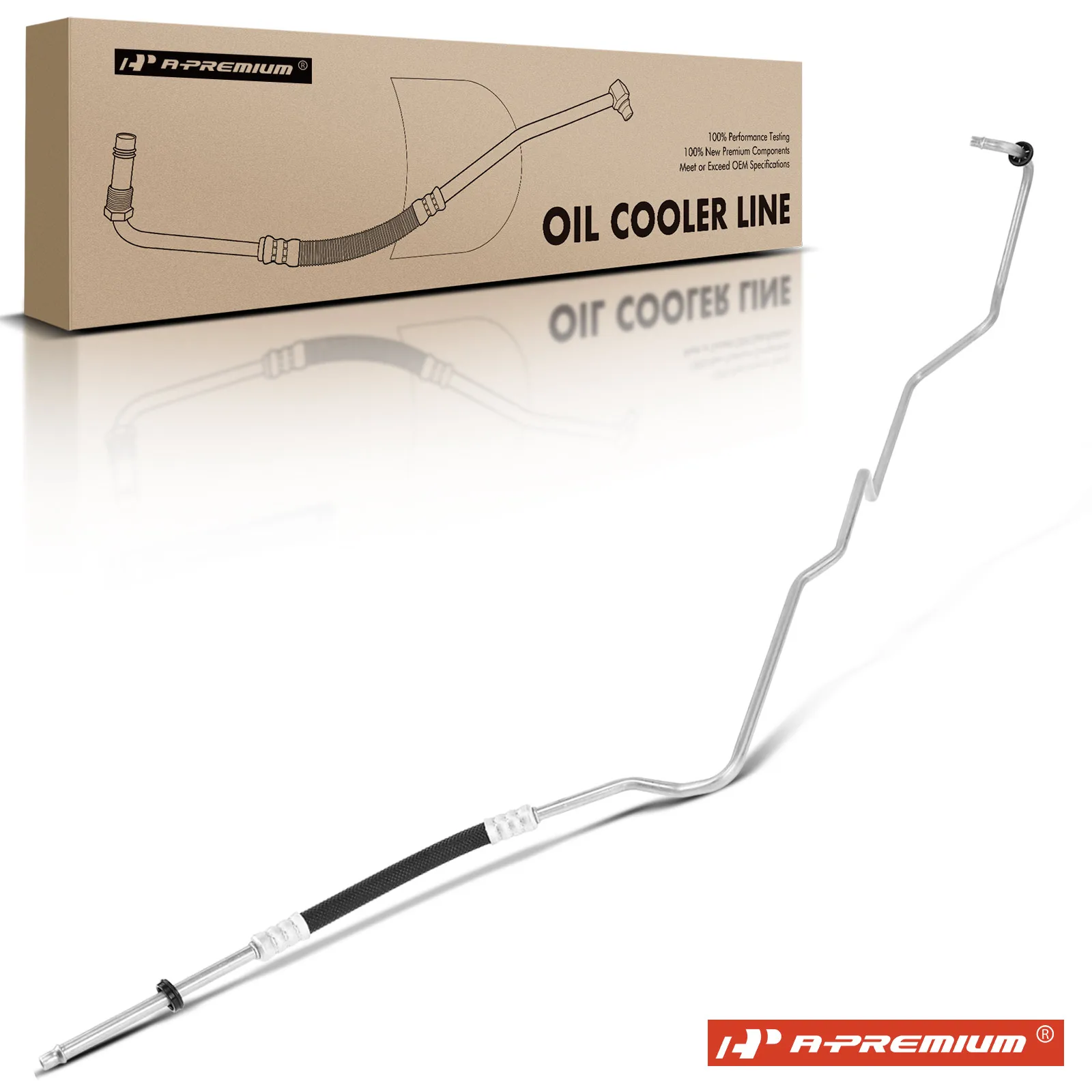 A-Premium Automatic Transmission Oil Cooler Hose Assembly for Ram Dakota 2011 Dodge Dakota 2005-2010