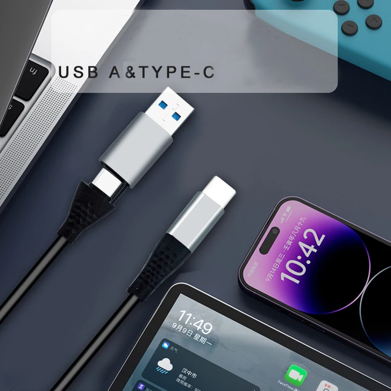 CFexpress A 카드 리더 USB3.2 Gen2 10Gbps USB A 타입 C CF 메모리 카드 라이터 어댑터 (Z6/Z7 1DX3 카메라 사진 촬영용)