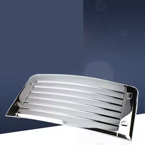 Chrome Hood Vent for Hummer H3 2005 2006 2007 2008 2009 Chrome Hood Deck Vent Panel Handle Covers Trim