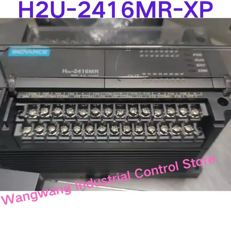 Second-hand test OK , H2U-2416MR-XP Programmable Controller