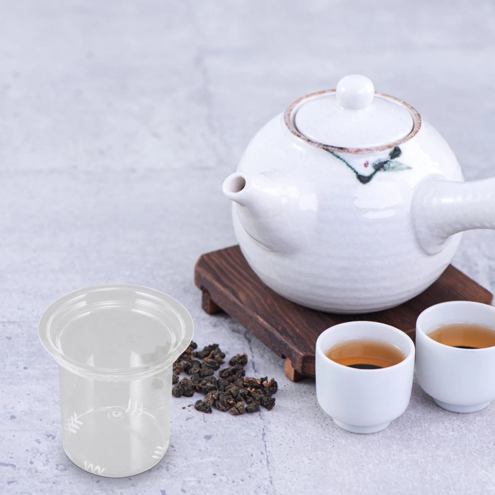 

Glass Tea Infuser Easy Clean Loose Leaf Strainer Home Accessory Glass Teapot Infuser Tea Strainer Coffee Filter