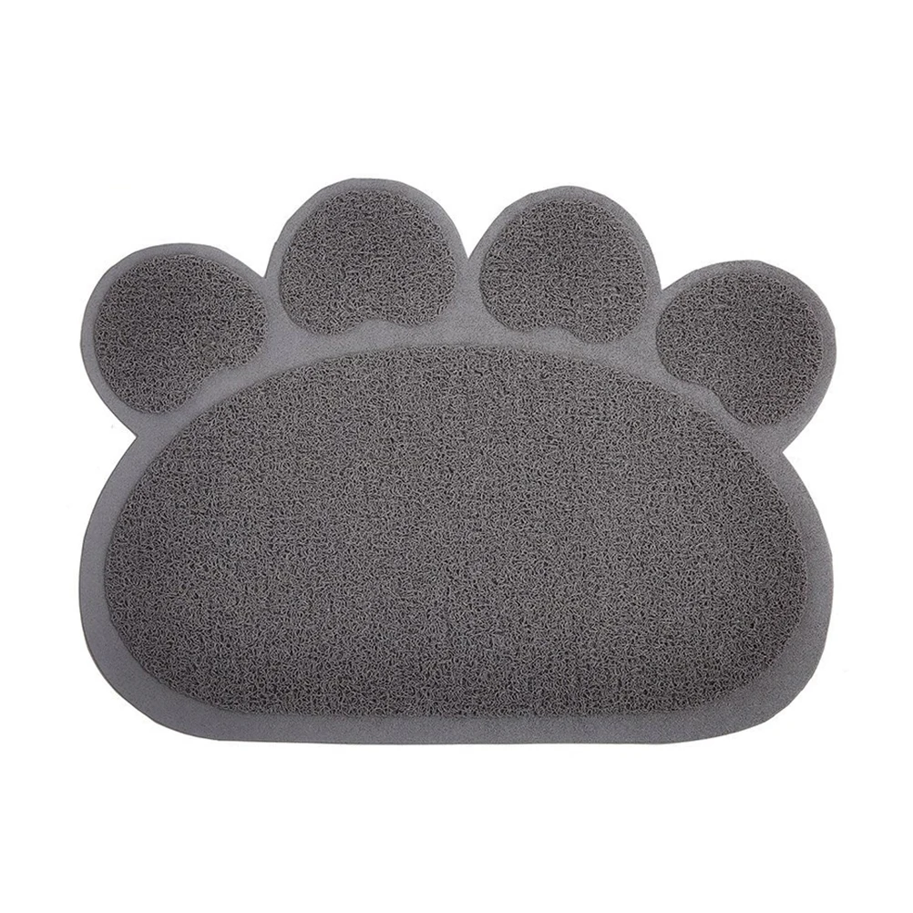 

Premium Cat Litter Mat Dark Grey Claw Resistant Waterproof Floor Protection Pvc Cushion Pet Supplies Litter Catcher Pads