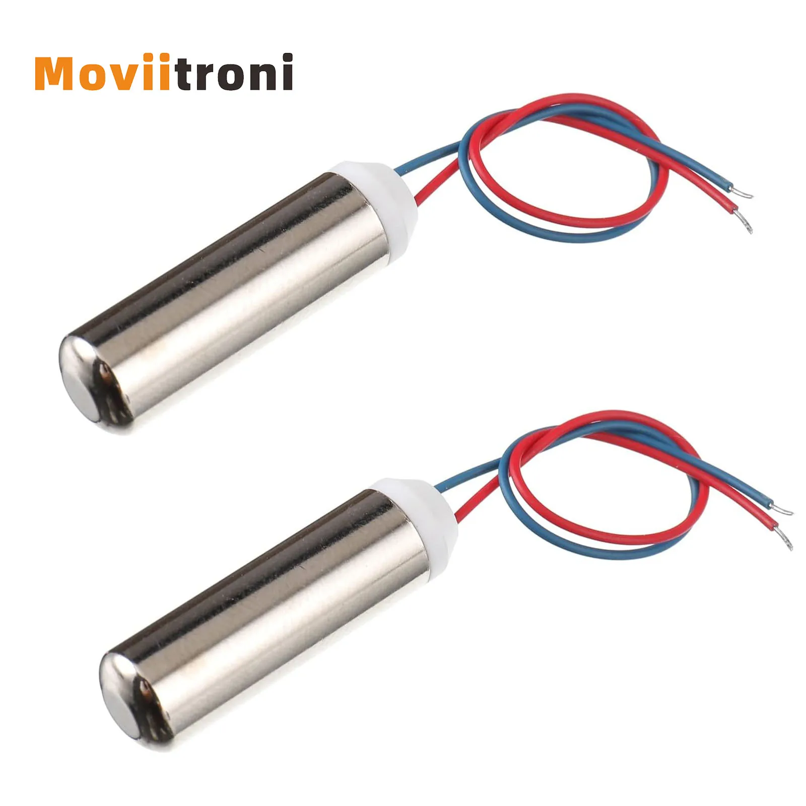 2PCS 7x25mm DC Coreless Vibration Motor Massager Motor for Electric Toothbrush Waterproof 18000rpm