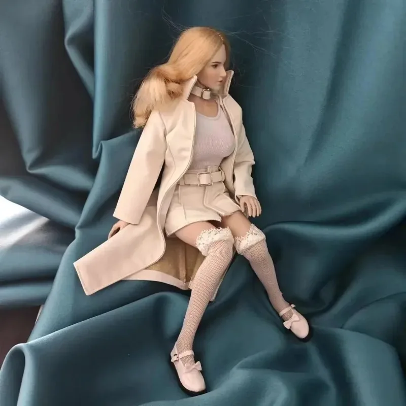 1/6 مقياس أنثى الجندي الأبيض سترة واقية غير رسمية تنورة جوارب مجموعة الملابس نموذج ل 12 ''عمل أرقام PH TBL الجسم