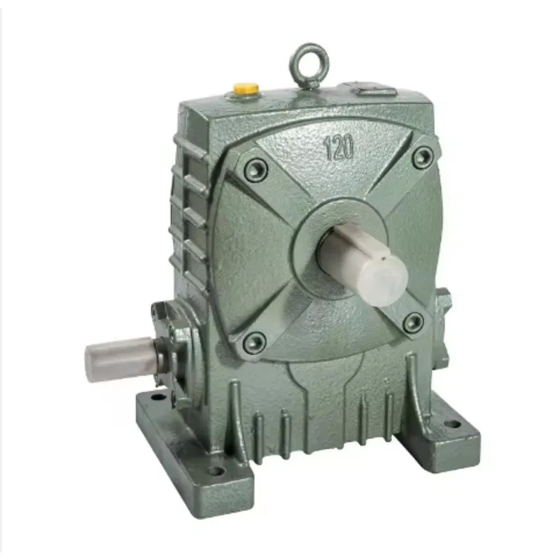 Chinese factory direct supply food grade single stage worm gearbox 40:1/50:1 reduction ratio clean industrial transmission