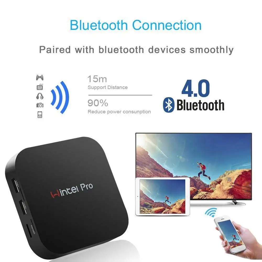 PC Intel Atom X5-Z8300 Mini, W8 Pro, Tablet OS W10, 2GB de RAM, 32GB ROM, WiFi, BT4.0, Mini PC, USB 3.0, WLAN, Em estoque