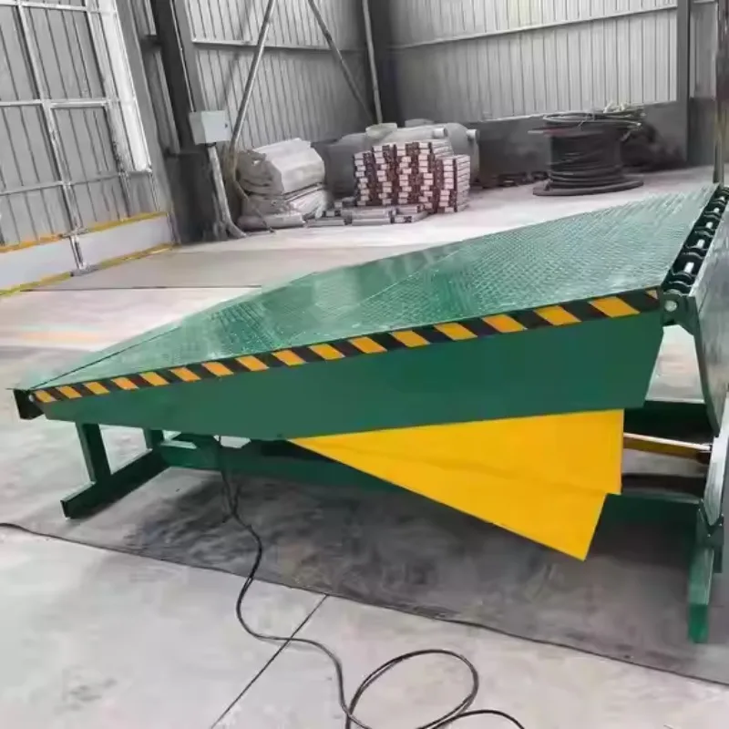 Customized 5-12Ton Fixed-type Loading Ramp Electric Hydraulic Lift Platform Height Adjustment Panel