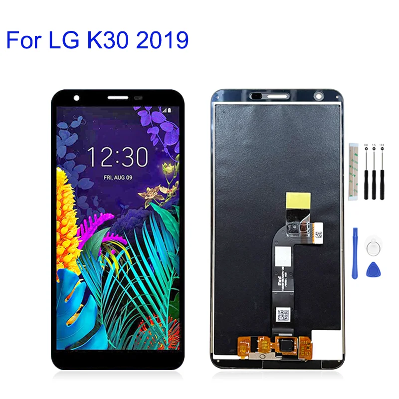 

5.45" For LG K30 2019 LM-X320EMW LMX320EMW LCD Display Touch Screen Digitizer Assembly Repair Replacement With Free Tools