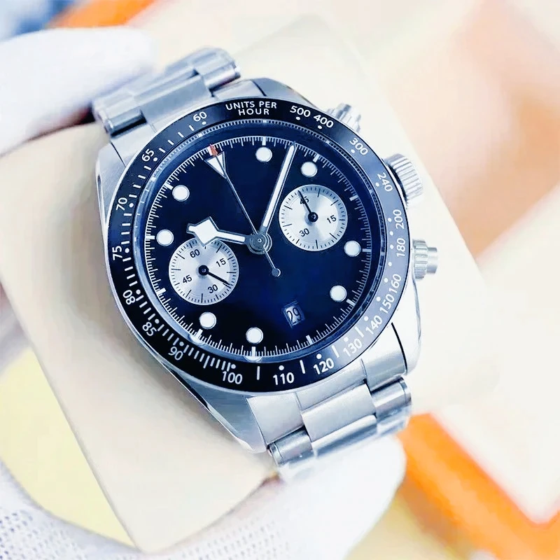 2026  Top Quality Sophisticated Sports Style Watches For Gentlemen 42mm Automatic Mechanical Mechanism Blue Black White Business - view 2
