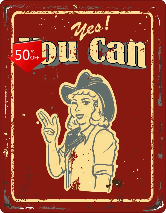 

Yes You Can Girl Cool Car Laptop Window Bumper Waterproof Vinyl Decal Gift Cool Cute Funny Cute Funny Vintage Aesthetic