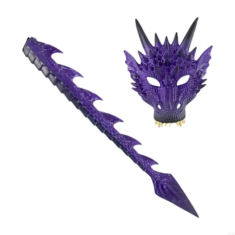 

H58E Dragon Costume for Kids, набор косплей динозавров на хэллоуин