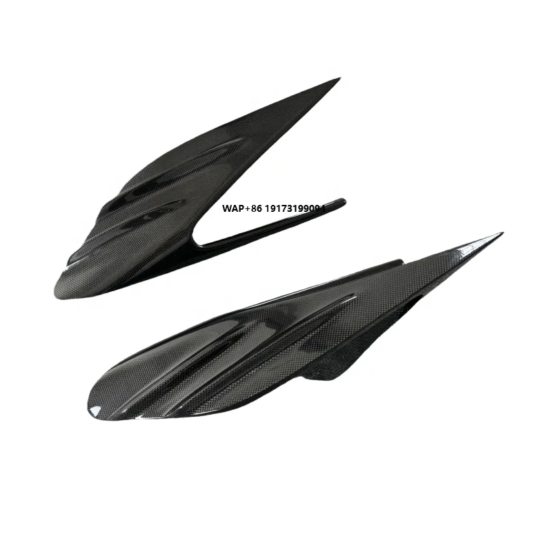High Quality M Style Dry Carbon Fiber Side Air Intakes for F8 Rear Fender Vents