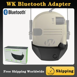 Walkerのシリーズ用のwk-Bluetoothイヤホンアダプターの設計、電子撮影イヤーマフ、ワイヤーをワイヤレスに変換