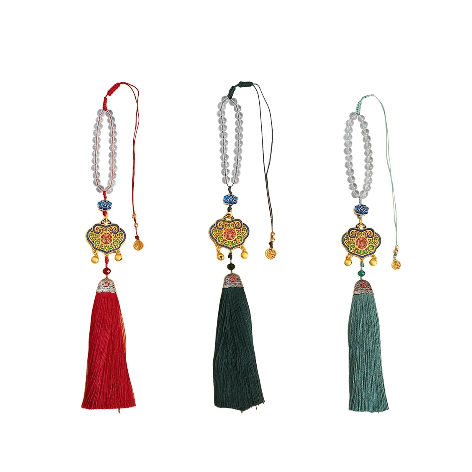 Hanging Ornament Enamel Charms Feng Shui Decor Cars Rearview