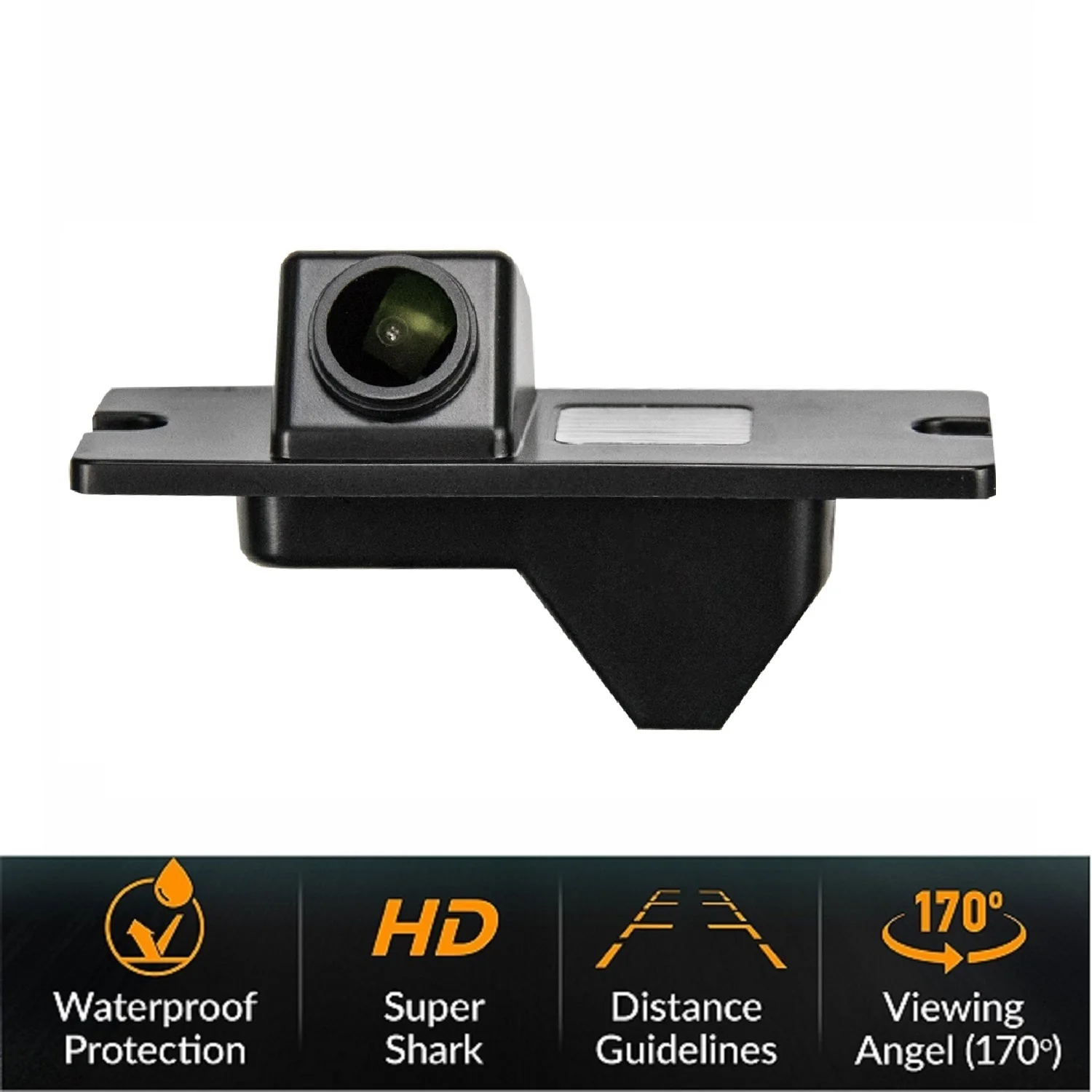 

HD 1280*720P Rear View Camera for Mitsubishi Pajero/ Zinger L200 2001-2015,Night Vision Backup License Plate Light Camera