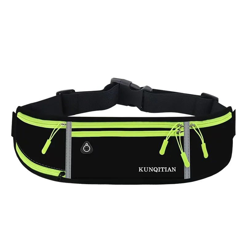 Tas Lari Ukuran Pinggang, Tas Jogging, Tas Botol Air, Tas Pinggang Anti Air, Olahraga Luar Ruangan, Jogging, Bersepeda, Multifungsi
