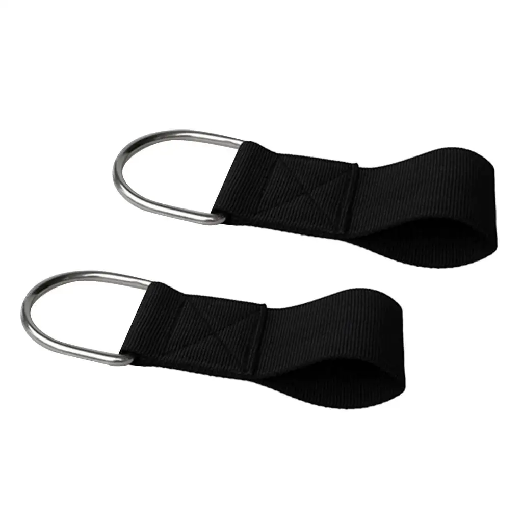 Aço inoxidável Mergulho D Anel, Marine Grade 316, Padrão 2 "Peso Belt, 2 Pcs