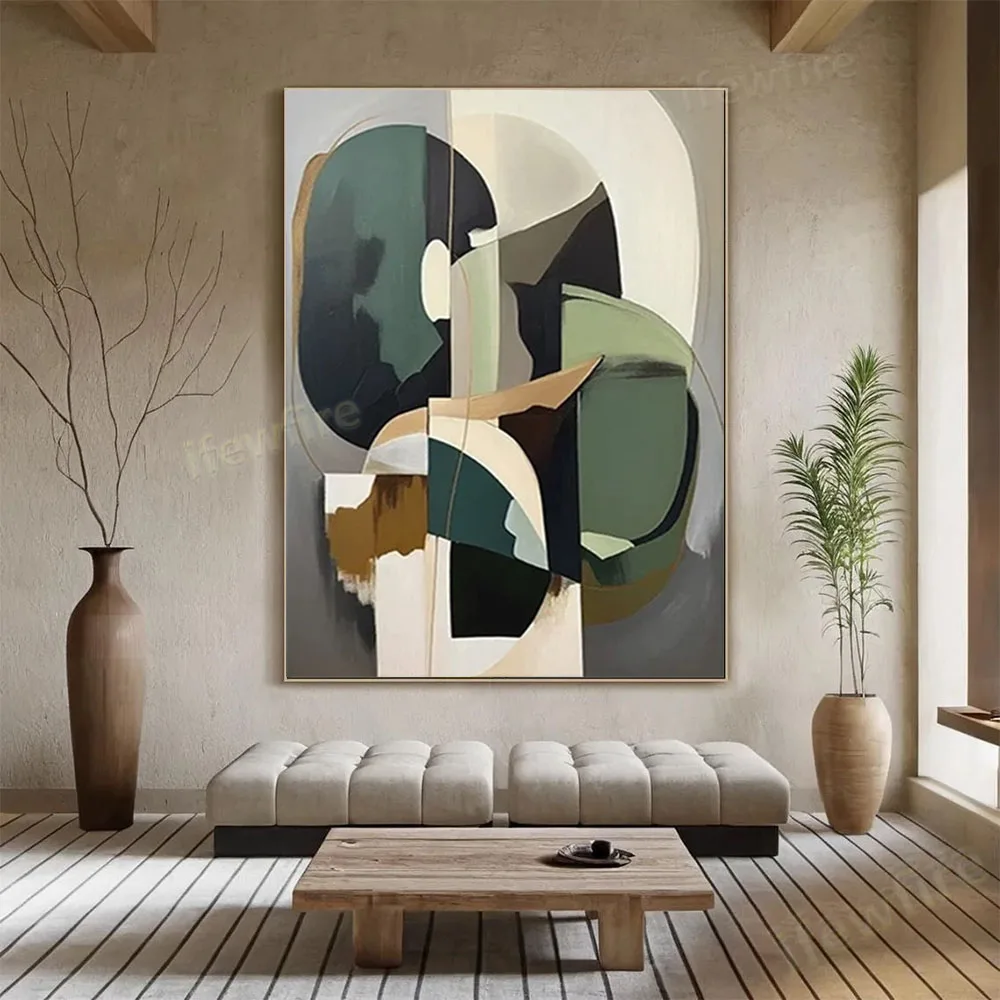 

100% hand drawn abstract oil painting original wall painting home living room decoration paint interior aesthetics