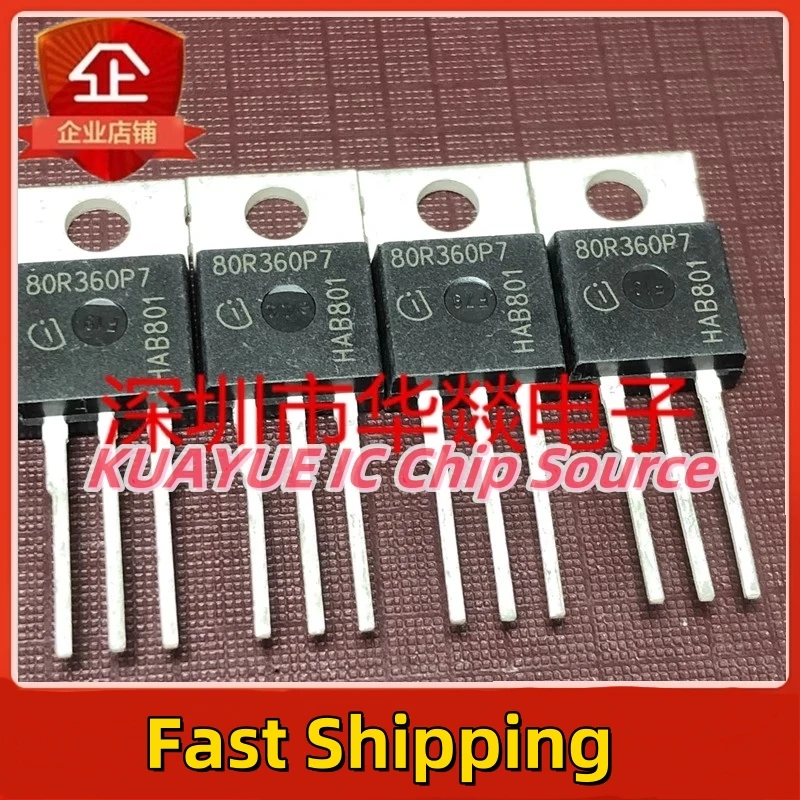 10PCS-30PCS/  IPP80R360P7  TO220 N  800V 13A  Fast Shipping Quality Guarantee