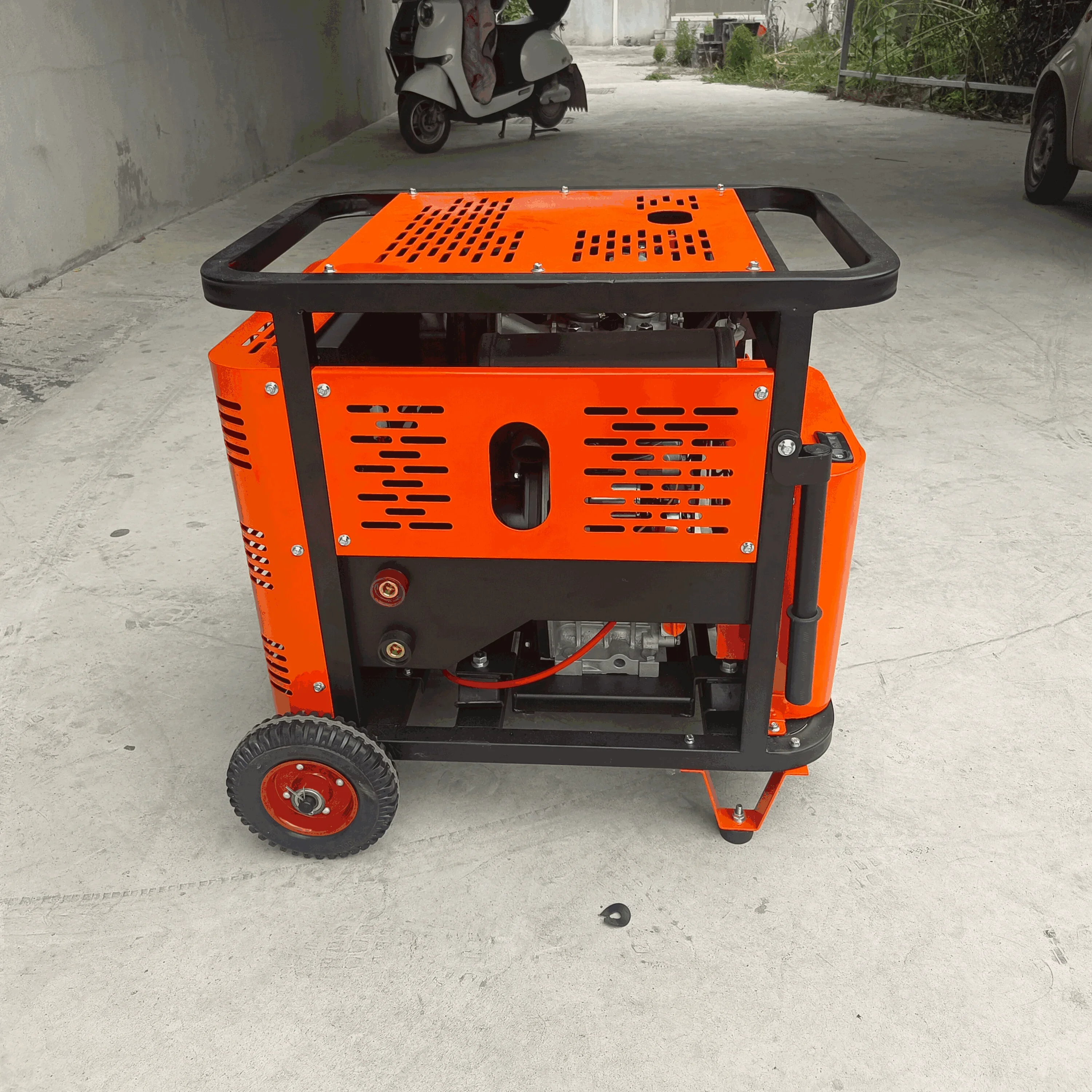 YUNYI International Pop Professional wholesale Portable 5 to 7 kW Open Frame Diesel Variable Frequency Unit 7kw diesel generator