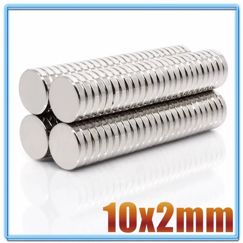 

Round 10X2mm Magnet 10-500pcs 10*2mm Accessory for Fridge Refrigerator Craft Office Whiteboard Science Garage Tool Diy
