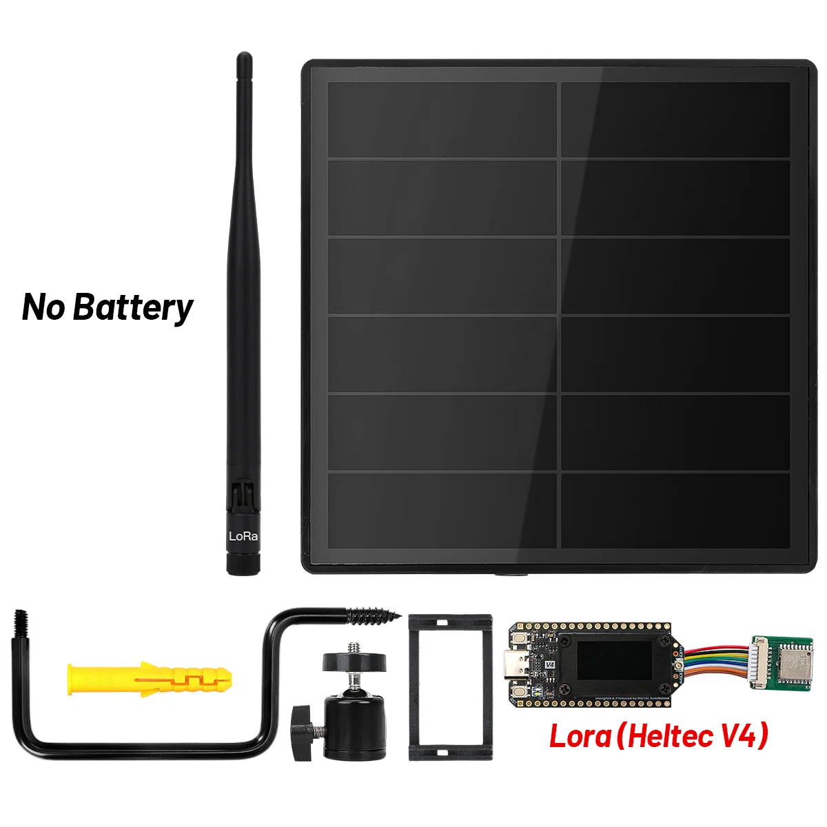 D5L Meshtasic Heltec LoRa 32V4 ESP32 op zonne-energie met GPS LoRa-module WiFi Bluetooth Low Power Solar Mesh-netwerk