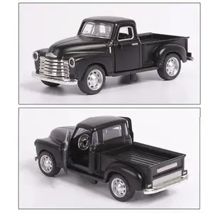 Klassische Pickups LKW -Spielzeugauto für Kinder, 1:32 Skala, Rückzug, Legierungsteiger, Spielzeug, Fahrzeug, Weihnachtssammlung, Jungen 10 Hauptverkäufe Old Toy Truck - №10