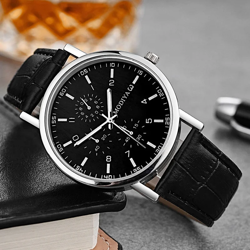 Brand Simple Numbers Scale Dial Roman Numerals Watches Leather Belt Quartz Wristwatch Women Man Clock Relogio Mujer Hot Gifts