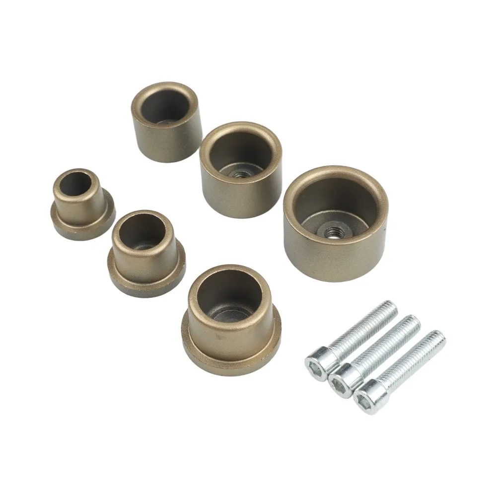 3PCS Hot Die Head for Pipe Sealing in Residential and Commercial Plumbing Using High Carbon Aluminum and Non-Stick Finish
