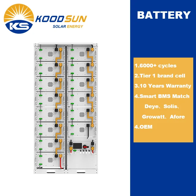 Deye High Voltage Solar System Deye 20-80KW Hybrid Inverter with KOODSUN LiFePO4 Lithium Battery Solar Panels OEM ODM Supported