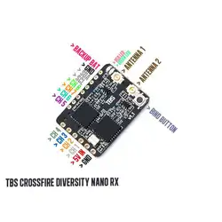 Odbiornik Nano TBS Crossfire Diversity RX CRSF 915/868Mhz System radiowy dalekiego zasięgu RC