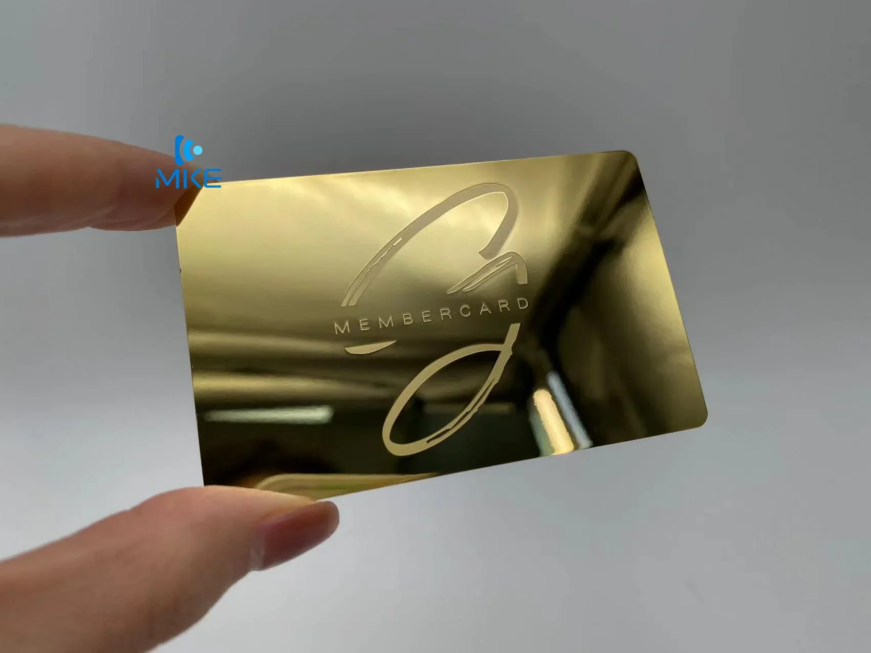 Black and Gold Custom Business Metal Cards