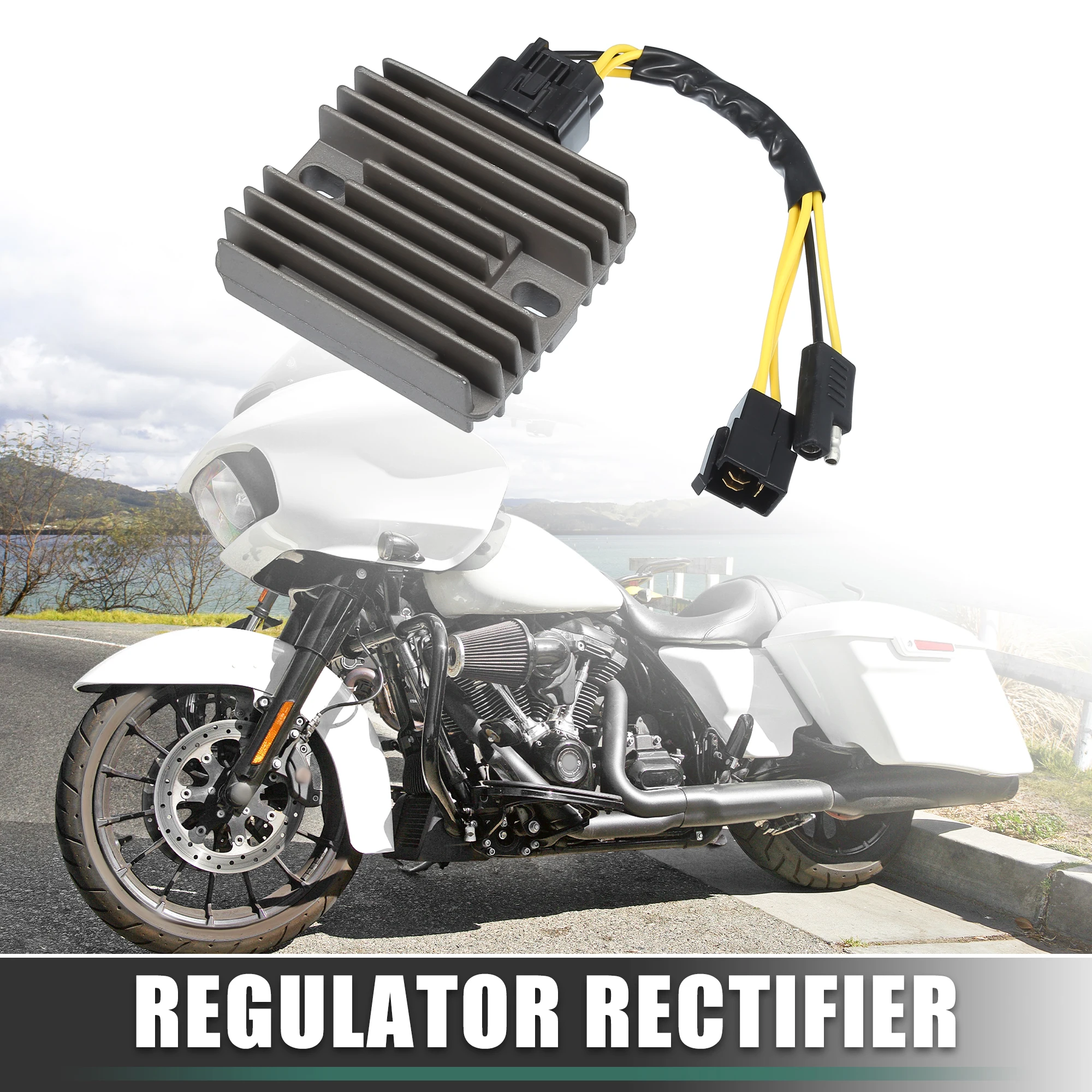 Motoforti Motorcycle Regulator Rectifier Replacement for Arctic Cat 400 2X4 4X4  2000-2001 for Arctic Cat 500 4X4 1999