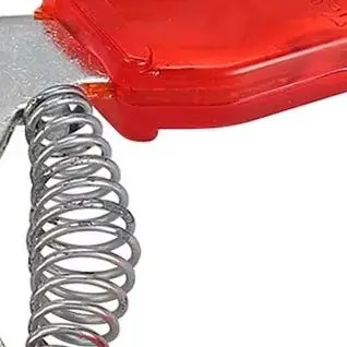 Wire Tightening Pliers Red Steel 15.5cm With 600pcs M For Ring For Sausage Poultry Bird Cage Netting Fastening Tool