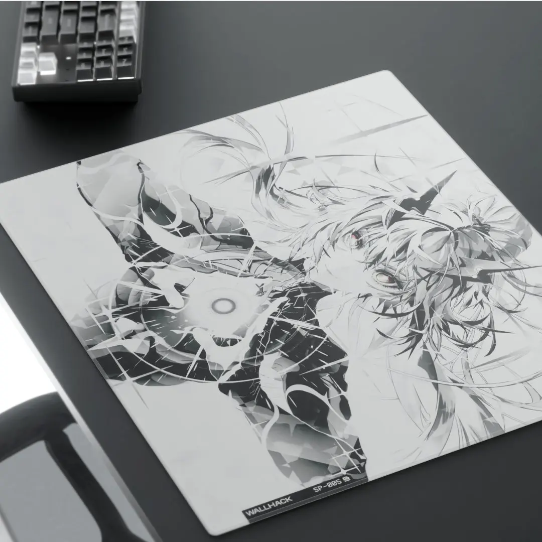WALLHACK SP-005 限定版：ASCENSION SORA WALLHACK SP005 ASCENSION SORA Glass Mouse Pad Limited Edition