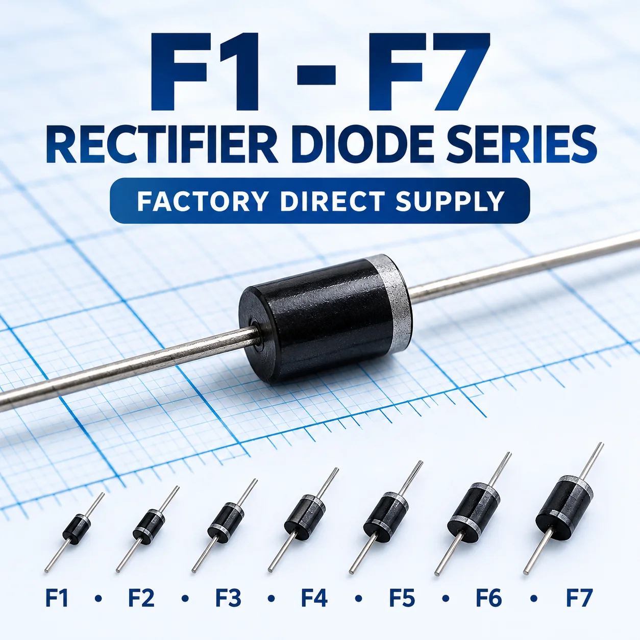 Factory Direct Supply: Genuine F1 F2 F3 F4 F5 F6 F7 Rectifier Diode Series