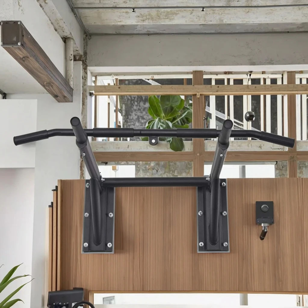 2026 Multi-functional Indoor Horizontal bar Pull-ups,single Parallel bar Fitness Equipment with Holes in Fixed Wall of Household