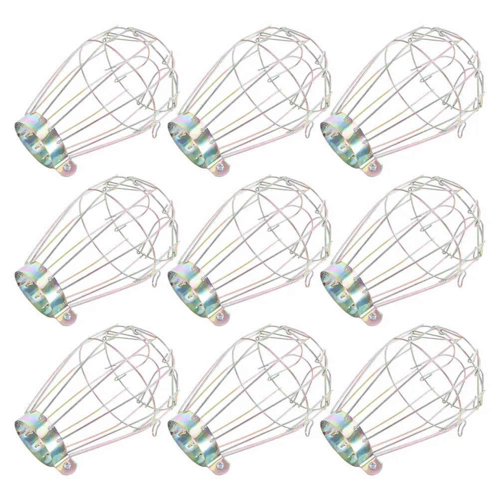 

9 Pcs Anti-scalding Lamp Bulb Guard Cage Electric Wire