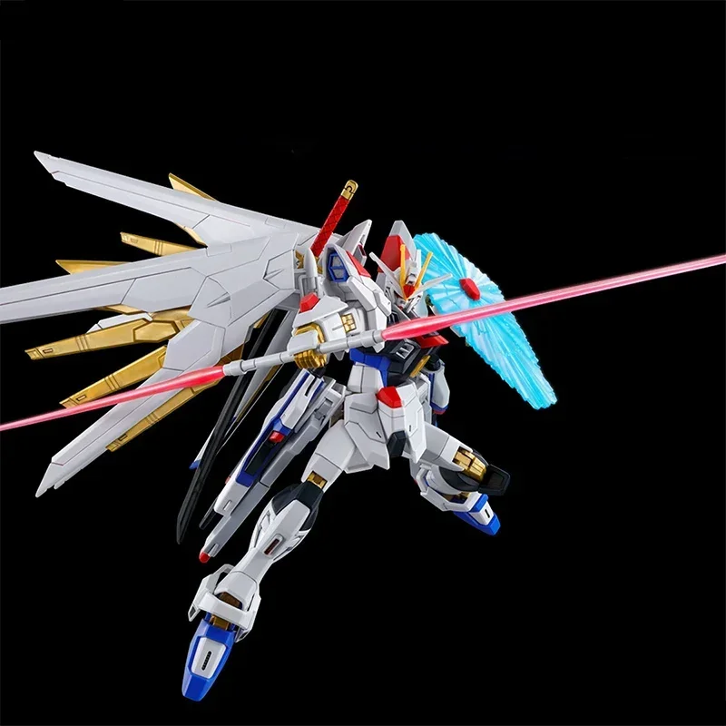 In Stock BANDAI Genuine Original HG Extraordinary Strike Freedom Gundam Action Anime Figure Collectible Doll Statuette Ornament