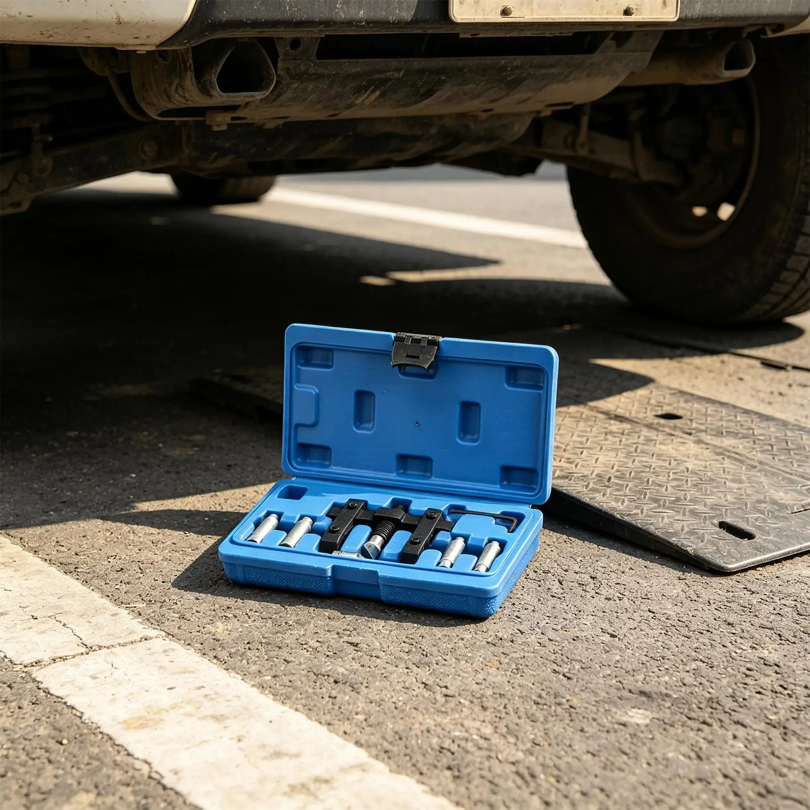 Steering Knuckle Spreader Tool Steel Shock Absorber Removal Hub Clamp Suspension Strut Spreader Tool For Vehicle Car Suspension