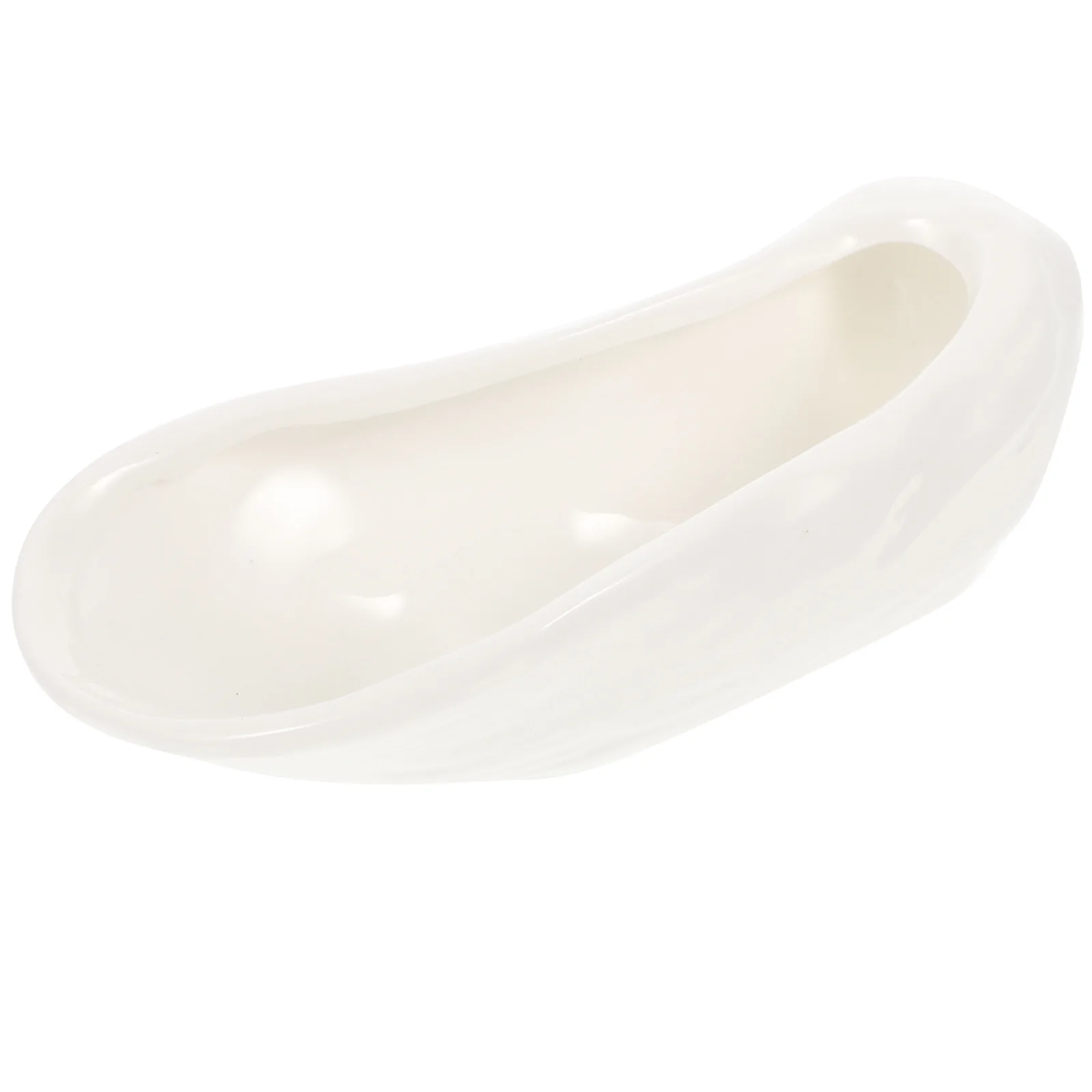 

Ceramic Oyster Shell Plate Food Serving Plate Ideal for Buffet Appetizers Cupcakes Table Decoration Home Use