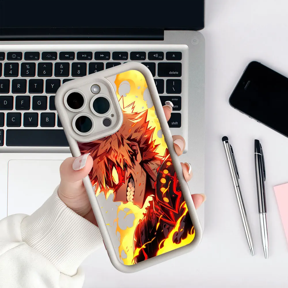 Boku No My Hero Academia Case For Redmi K60 K50 K40 Ultra 5G 15 14C 13 13C 12 12C 10 10C 9C 9A 9T 9 8 A5 A3 غطاء هاتف من السيليكون