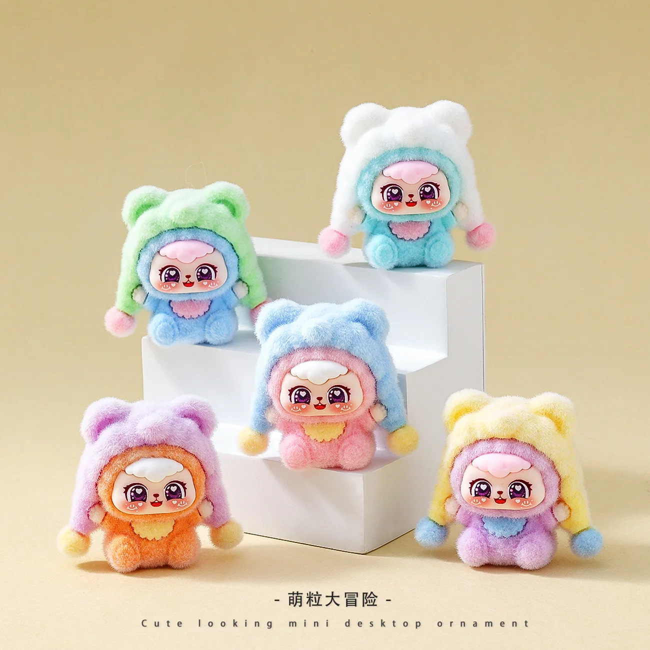 9 قطعة-جديد صغير كارتون الطفل سلسلة ثلاث سنوات لطيف الكرة لعبة مكتب عنصر الزخرفية للاستخدام المكتبي #4