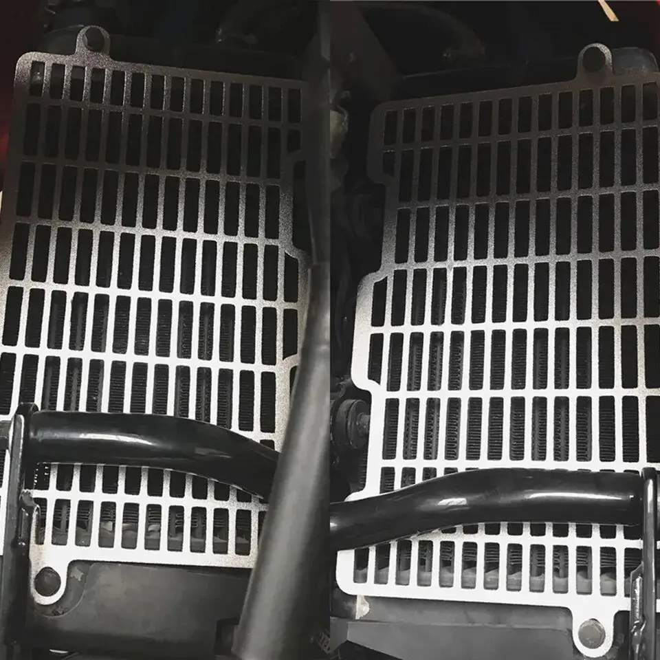 XRV750 XRV650 Moto Copertura Del Radiatore Griglia di Protezione Della Protezione Del Serbatoio Dell'acqua Per Honda XRV 750 650 Africa Twin RD07 RD07A RD03