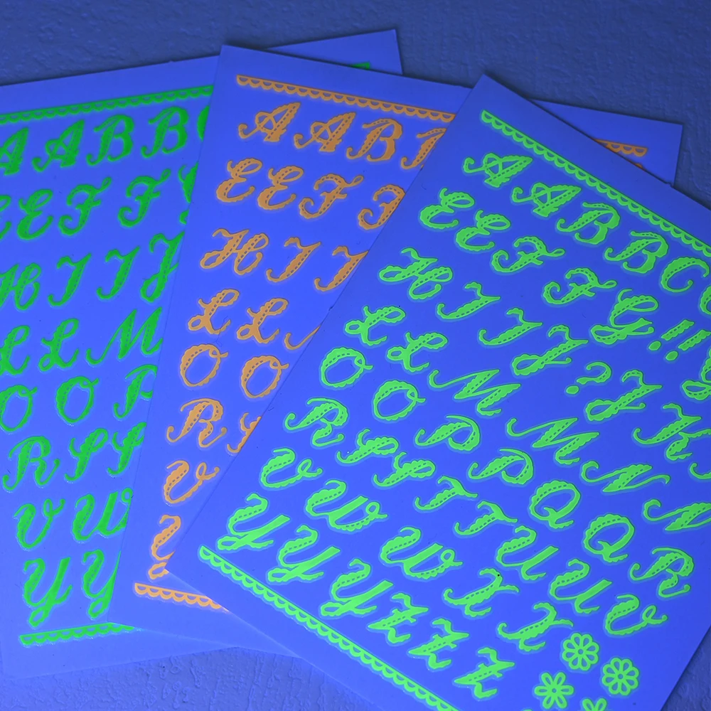 

1Pcs 3D Artistic Alphabet Nail Stickers English Letters Self-Adhesive Nail Decals Y2K Letter DIY Manicure Decoration Sliders #*&